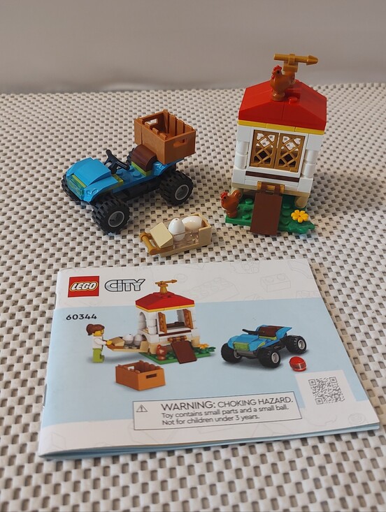 Lego Other - LEGO City Chicken Henhouse 60344 Building Farm Toy Set No Minifigure